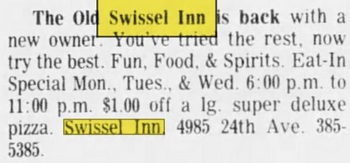 Swissel Inn - June 1979 New Owners (newer photo)
